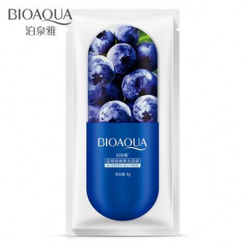 BIOAQUA Aloe Plant Jelly Mask Sleeping Mask Cherry Blossom Moisturizing Mask Single Pack
