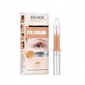 Eelhoe Hyaluronic Acid Anti-Wrinkle Eye Cream Firm Brightening Eye Bags Lift with Massage Eyes Care