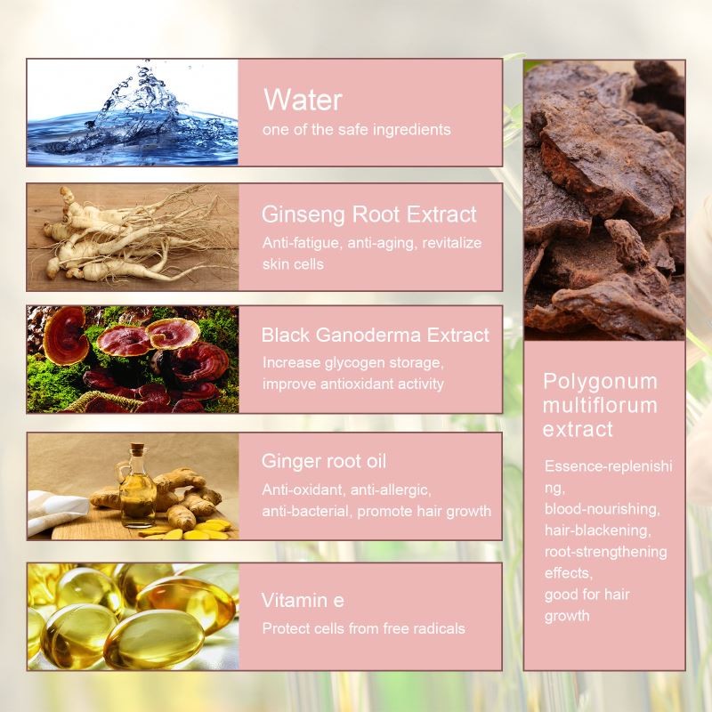 EELHOE Nourishing Repairing Anti-Loss Black Hair Soap Polygonum Multiflorum Solid Form Smoothing and Moisturizing Feature