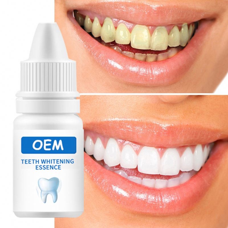 OEM Private Label Multi-Purpose Teeth Whitening Accessories Oral Hygiene Cleaning Serum for Plaque Stain Removal Tooth Bleaching