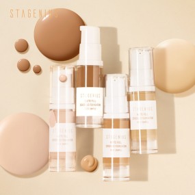 Stagenius 11 Color Full Coverage Waterproof Natural Makeup Liquid Foundation