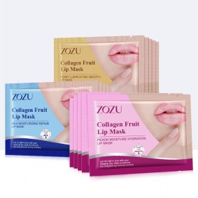 ZOZU 3 Type  Moisturizing Nourishing Firming Lightening Anti-wrinkle Collagen Crystal Lip Mask