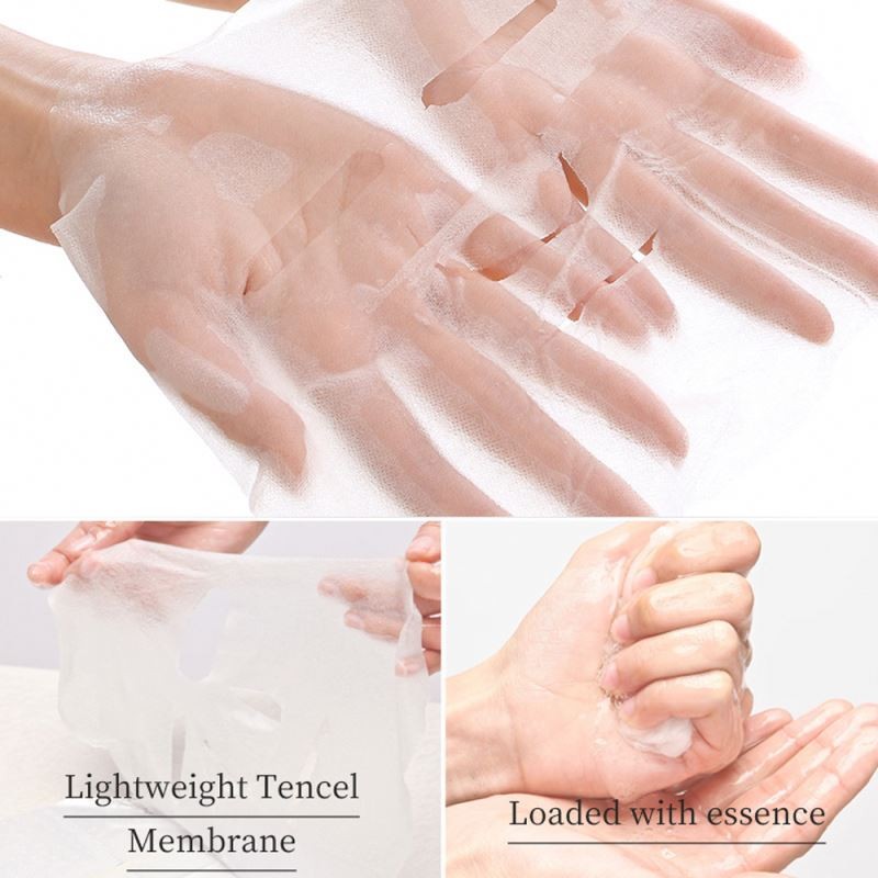 Vegan Skincare Face Mascarillas Natural Strawberry Rejuvenating Facial Mask