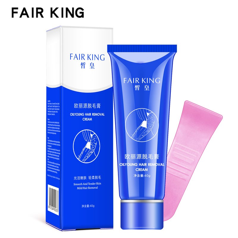 FAIR KING Herbal Depilatory Smoothing Cream Mild Magic All Clear Hair Removal Cream