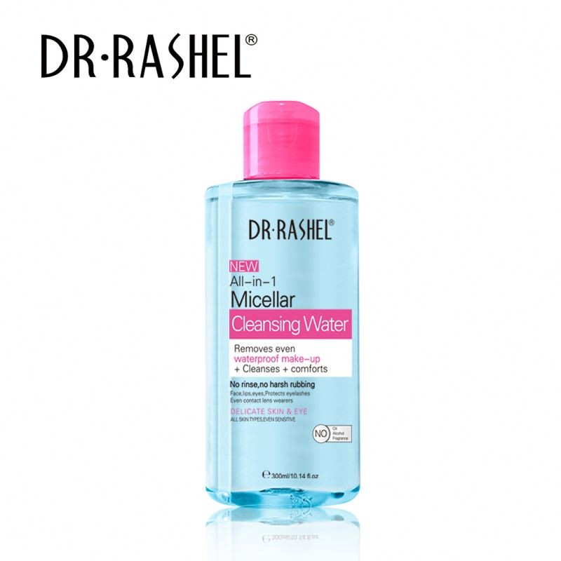 DR.RASHEL All in 1 Micellar Cleansing Water Remove Even Cleanse Comfort Waterproof Makeup Remover