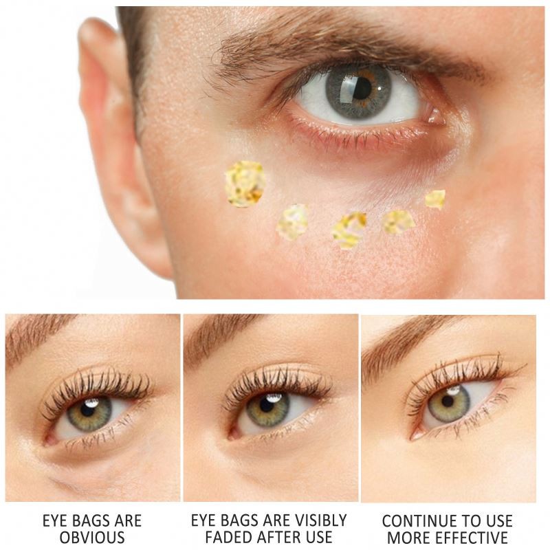 EELHOE OEM Eye Mask Gold Vitamin E Moisturizing Crystal Collagen Vegan Vitamin C Infused Anti-Wrinkle Anti-Aging Skin Care Cream