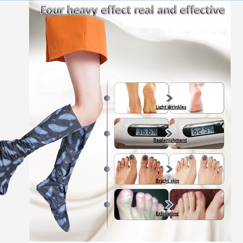 Natural Organic Volcanic Mud Foot Film  Exfoliating Foot Film Private Label Foot Film