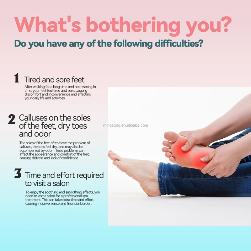 South Moon Wholesale Private Label Ginger 6 PCS Pack Foot SPA Soak Tablets Herbal Moisturizing Improve Sleeping Foot Bath Bombs