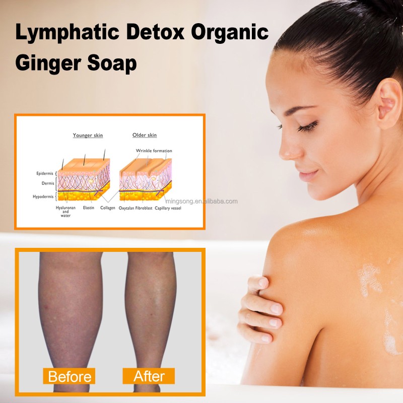 Factory Direct Body Bath Ginger Slimming Soap Cleanses Skin Refreshing Natural Soap