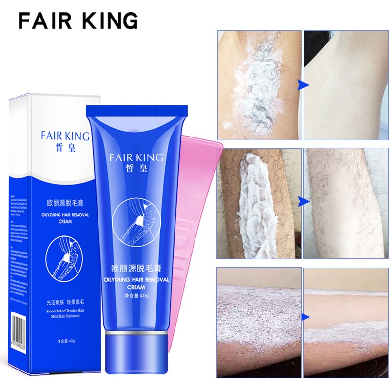 FAIR KING Herbal Depilatory Smoothing Cream Mild Magic All Clear Hair Removal Cream