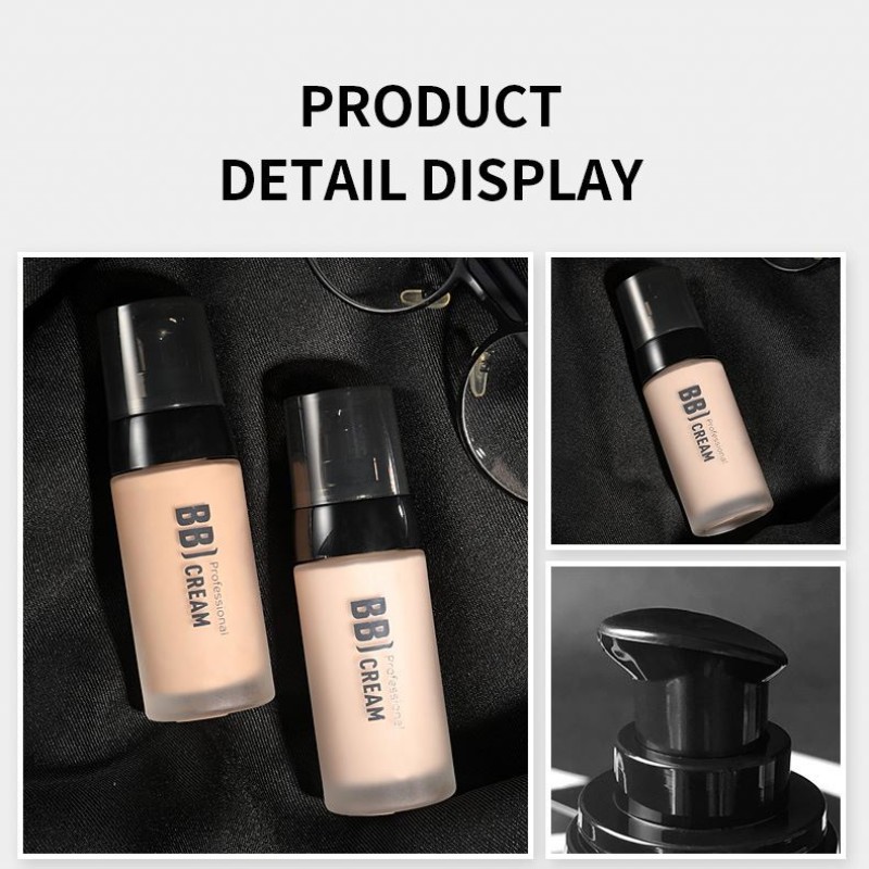 LAIKOU Men Face Beauty Makeup Waterproof Brightening Foundation BB Cream