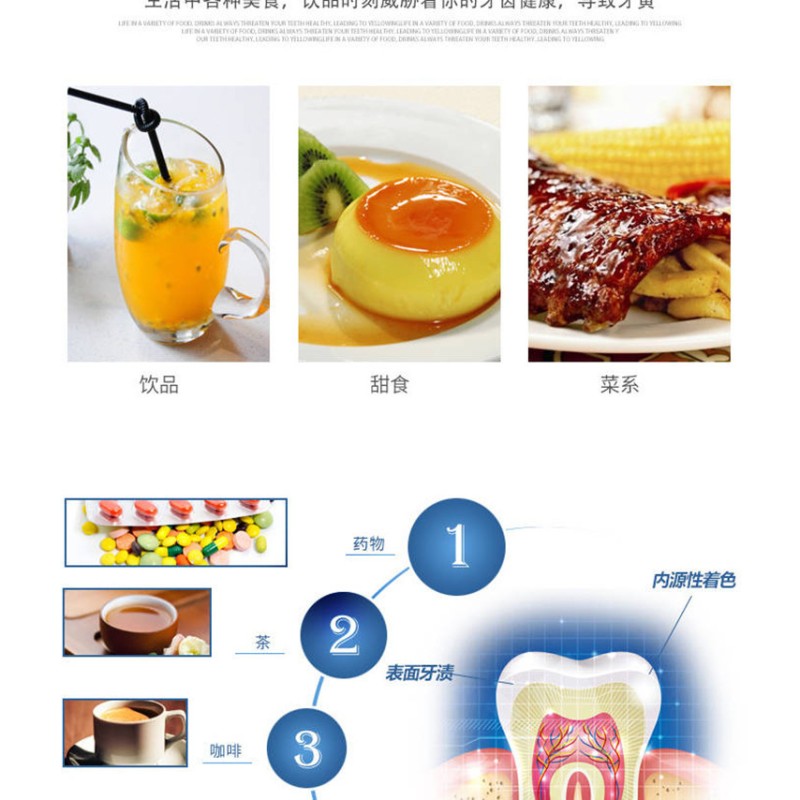 Pressure Toothpaste 220g Four Fruity Flavour and Whitening Baking Soda Toothpaste With Packing Box OEM