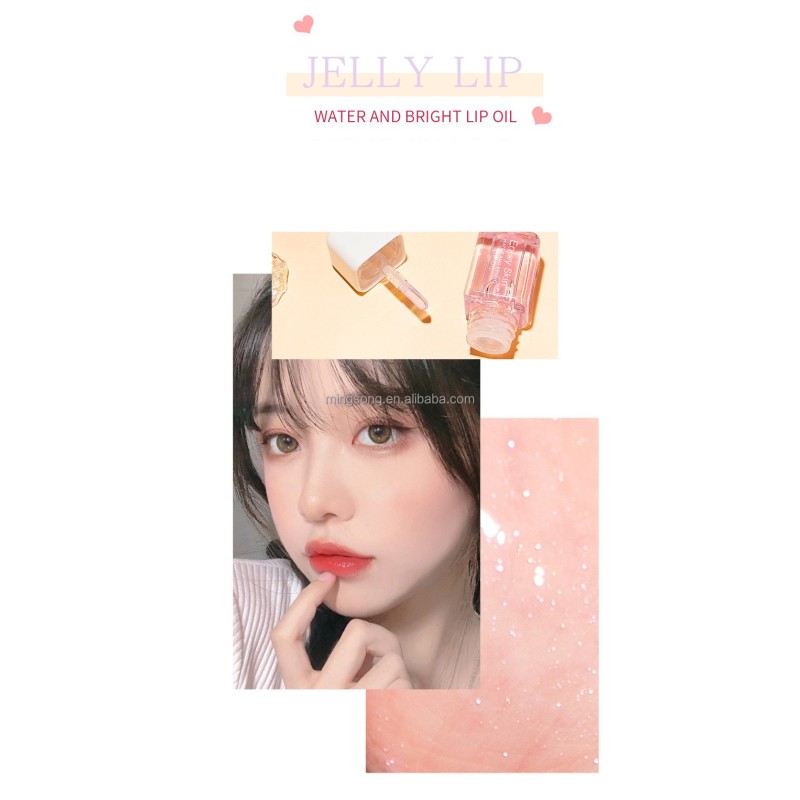 Enjoy Skin 4 Colors Lip Oil Fruit Smells Brightening  and Moisturizing Lip Skin  Beauty Care Jelly  Lip Gloss