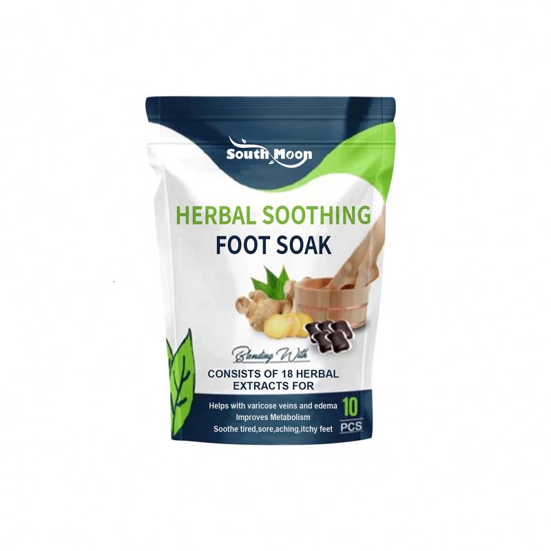 SOUTH MOON Soothing Slimming Herbal Detox Foot Soak Pack