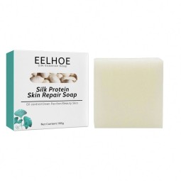 Eelhoe Goat Milk Protein Solid Soap Deep Cleansing Skin Repair Oil Control Makeup Remover Moisturizing Bath Skin Care Soap