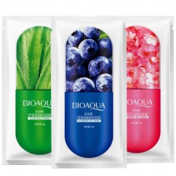 BIOAQUA Aloe Plant Jelly Mask Sleeping Mask Cherry Blossom Moisturizing Mask Single Pack