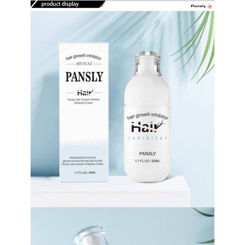 Pansly Effective Herbal Permanent Hair Growth Inhibitor Hair Removal Repair Nourish Liquid Hair Removal Repair Liquid