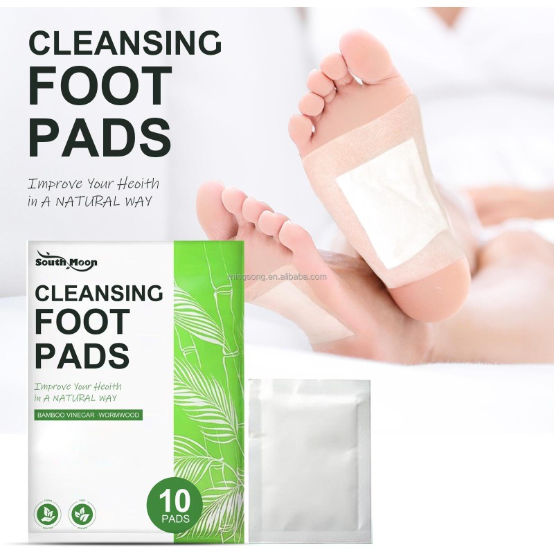 New Arrival Vinegar Cleansing Foot Pads Wormwood Cleansing Detox Foot Pads