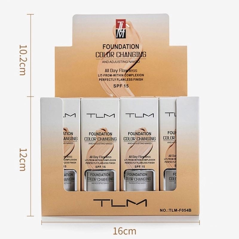 TLM 30ML Color Changing Foundation Makeup Base Liquid Cover Concealer Longlasting Makeup Sombras Skin Care Foundation