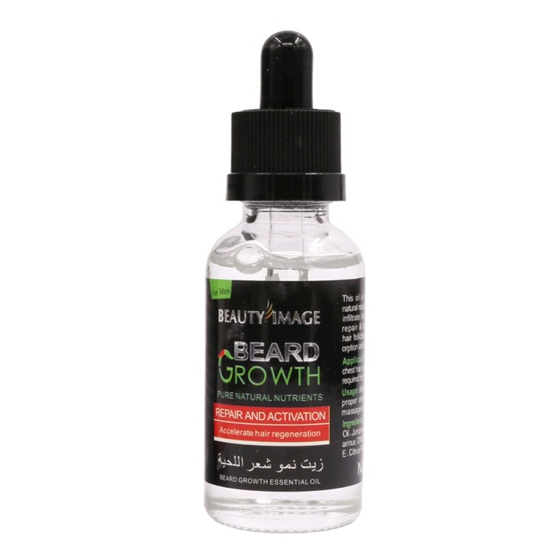 Men Beard Growth Products Hair Growth Essence Liquid Moisturizer Serum Lengthening Thicker Enhancer Beard Oil New Arrival