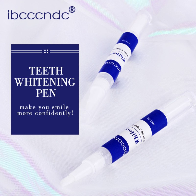 3pcs/set Portable Teeth Whitening Gel Pen Tooth Cleaning Bleaching BrushTeeth Bright White Pens Dental Tool Oral Care