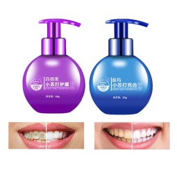 Pressure Toothpaste 220g Four Fruity Flavour and Whitening Baking Soda Toothpaste With Packing Box OEM