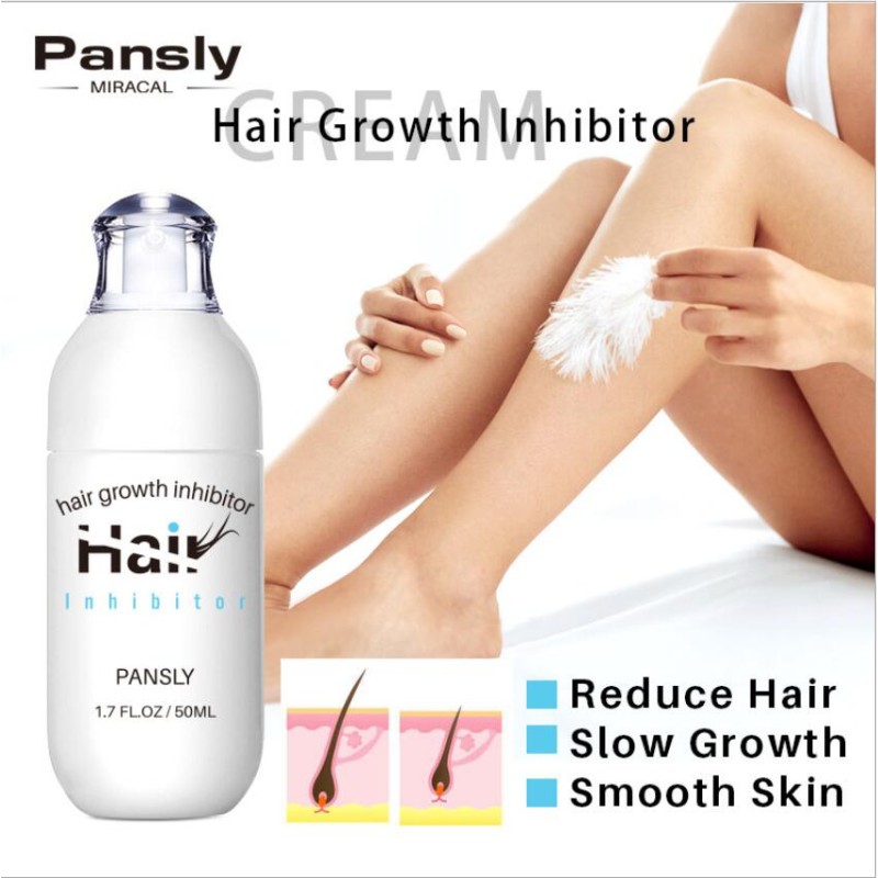 Pansly Effective Herbal Permanent Hair Growth Inhibitor Hair Removal Repair Nourish Liquid Hair Removal Repair Liquid