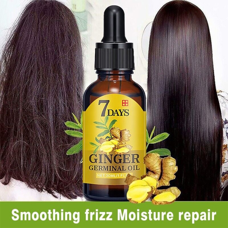 Hot Sale 7 Days Rapid Hair Growth Essence Oil Hair Loss Treatment Growth Hair Care Essential Oil 30ml