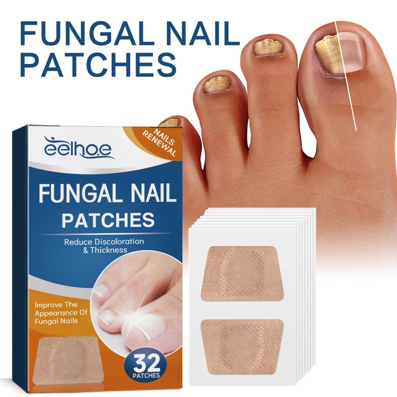 OEM Wholesale Transparent Nutrient Fungal Nail Repair Patch Moisturizing Gray Nail Repair Protects Cortex Nail Supplies