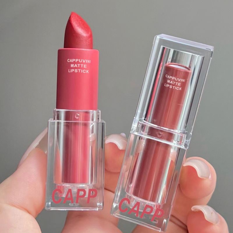 Cappuvini  Lipstick Color Changing Lip Balm Lipgloss Lasting Moisturizing Waterproof Temperature Change Lip Balm Cosmetics