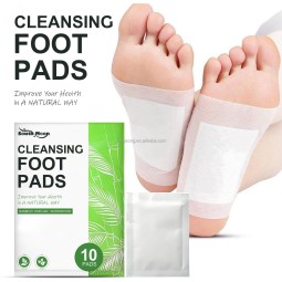 New Arrival Vinegar Cleansing Foot Pads Wormwood Cleansing Detox Foot Pads