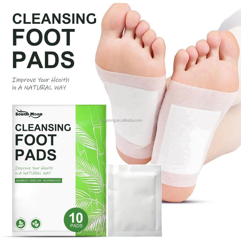 New Arrival Vinegar Cleansing Foot Pads Wormwood Cleansing Detox Foot Pads