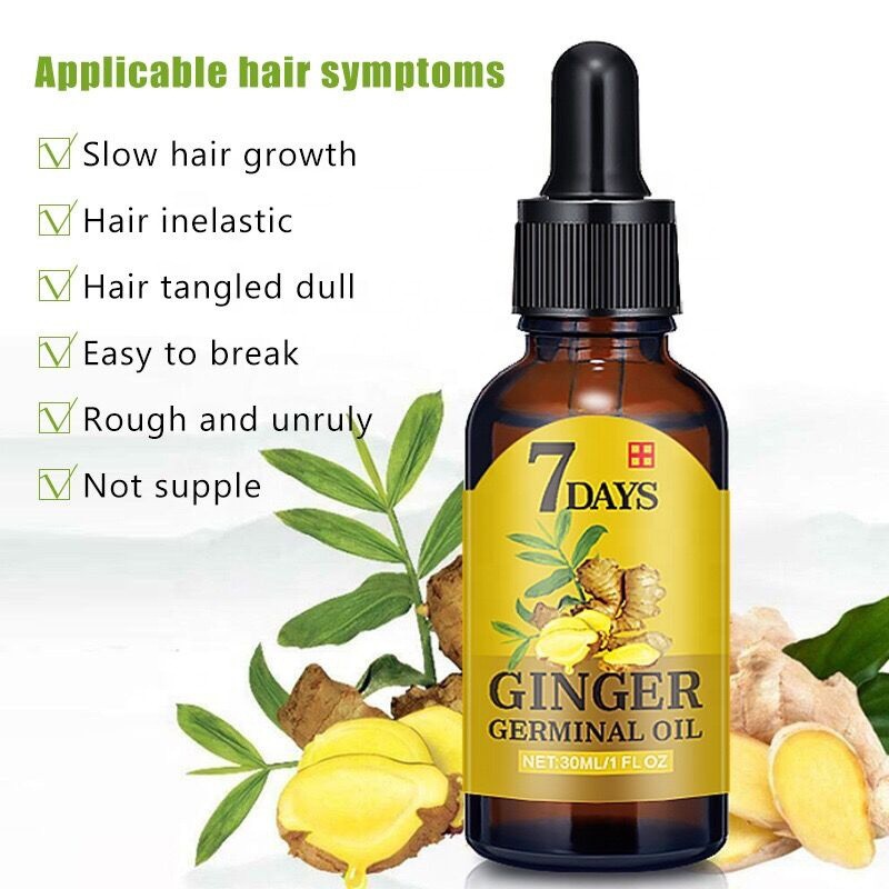 Hot Sale 7 Days Rapid Hair Growth Essence Oil Hair Loss Treatment Growth Hair Care Essential Oil 30ml
