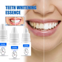 Teeth Whitening Serum Powder Oral Hygiene Cleaning Serum Removes Plaque Stains Tooth Bleaching Dental Serum