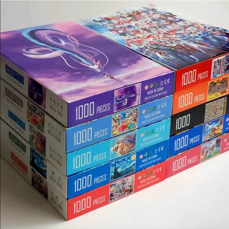 Jigsaw Puzzle Supplier - Custom Anime 1000 Pieces Gift
