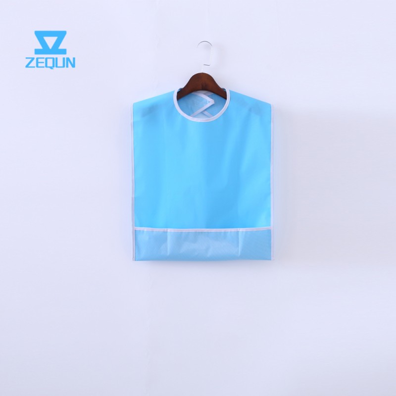 Polyester Adult Bib Manufacturer - Washable Reusable Elderly