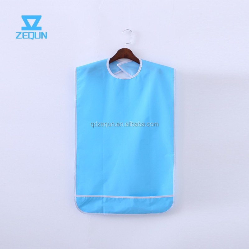Polyester Adult Bib Manufacturer - Washable Reusable Elderly