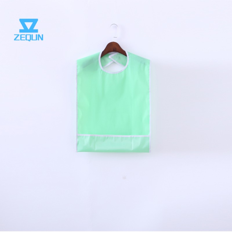 Polyester Adult Bib Manufacturer - Washable Reusable Elderly