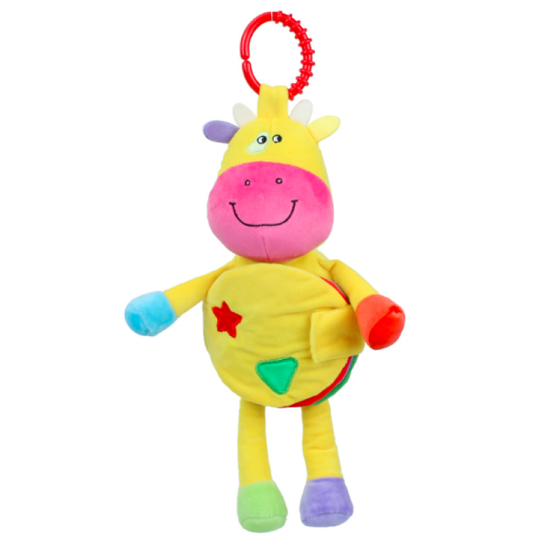 Baby Cloth Book Supplier - Cartoon Doll Ring Paper Toy