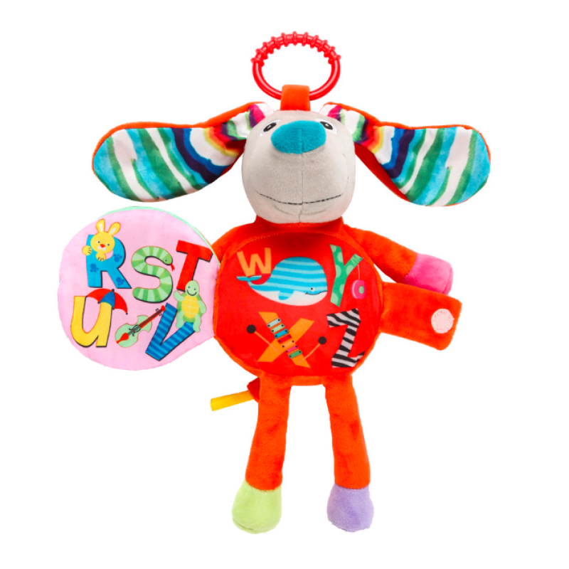 Baby Cloth Book Supplier - Cartoon Doll Ring Paper Toy