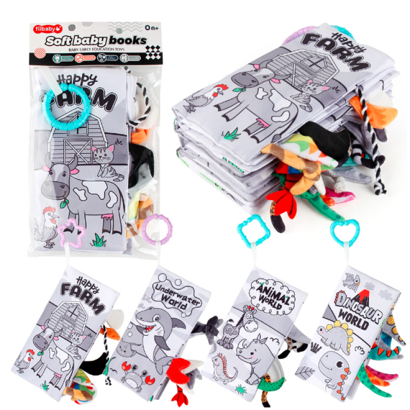 Cloth Book Manufacturer - Washable Tail Sea Animal Cognitive