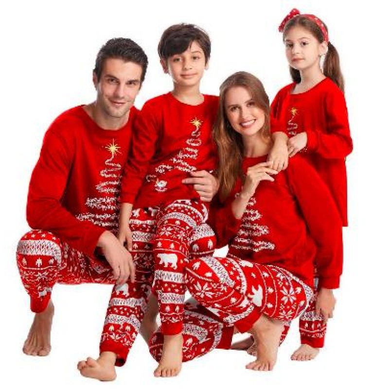 Christmas Pajama Set Supplier - Wholesale Family Warm Soft