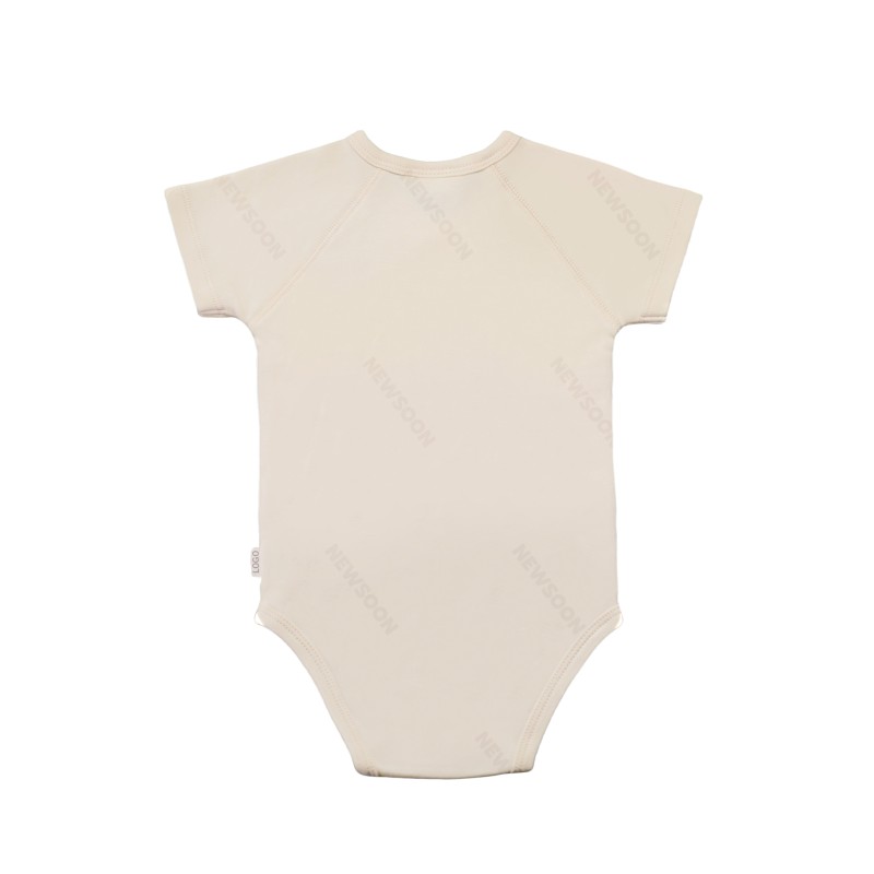 Baby Rompers Factory - RTS Pima Cotton Short Sleeve Snap