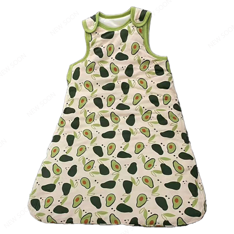 Baby Clothing Supplier - Custom Avocado Print Bamboo Short