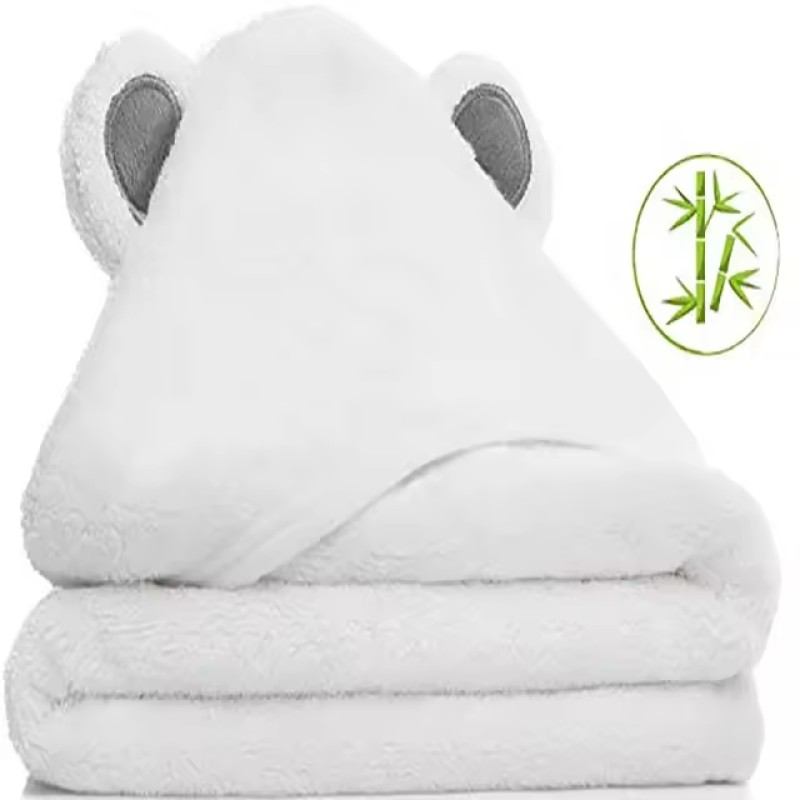 Hooded Bath Towel Factory - GOTS Organic Bamboo Woven Technics