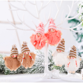 Christmas Gift Set Manufacturer - Knit Hat Doll Tree Pendant