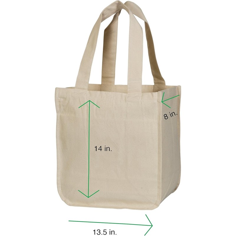 Tote Bag Factory - Custom Organic Cotton Washable Canvas