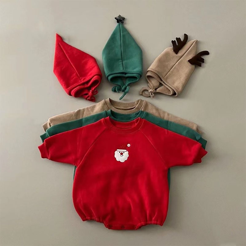 Baby Bodysuit Factory - Wholesale Christmas Romper Set