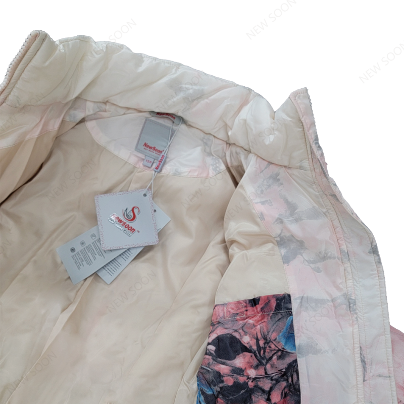 Kids Jacket Supplier - Spring Autumn Padded Zipper Hood