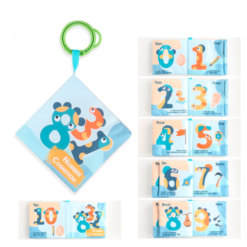 Baby Cloth Book Factory - Soft Stereo Cognitive Washable